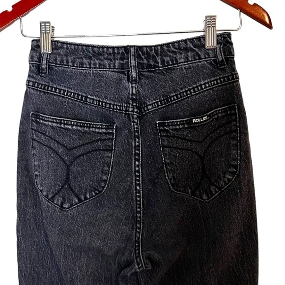 ROLLA's Original Straight Long Jeans - Brad Black - Picture 10 of 15